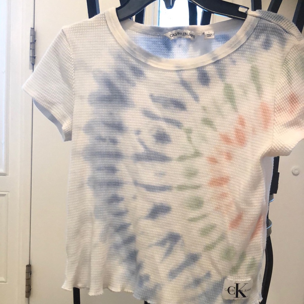 Calvin Klien tye-dye top